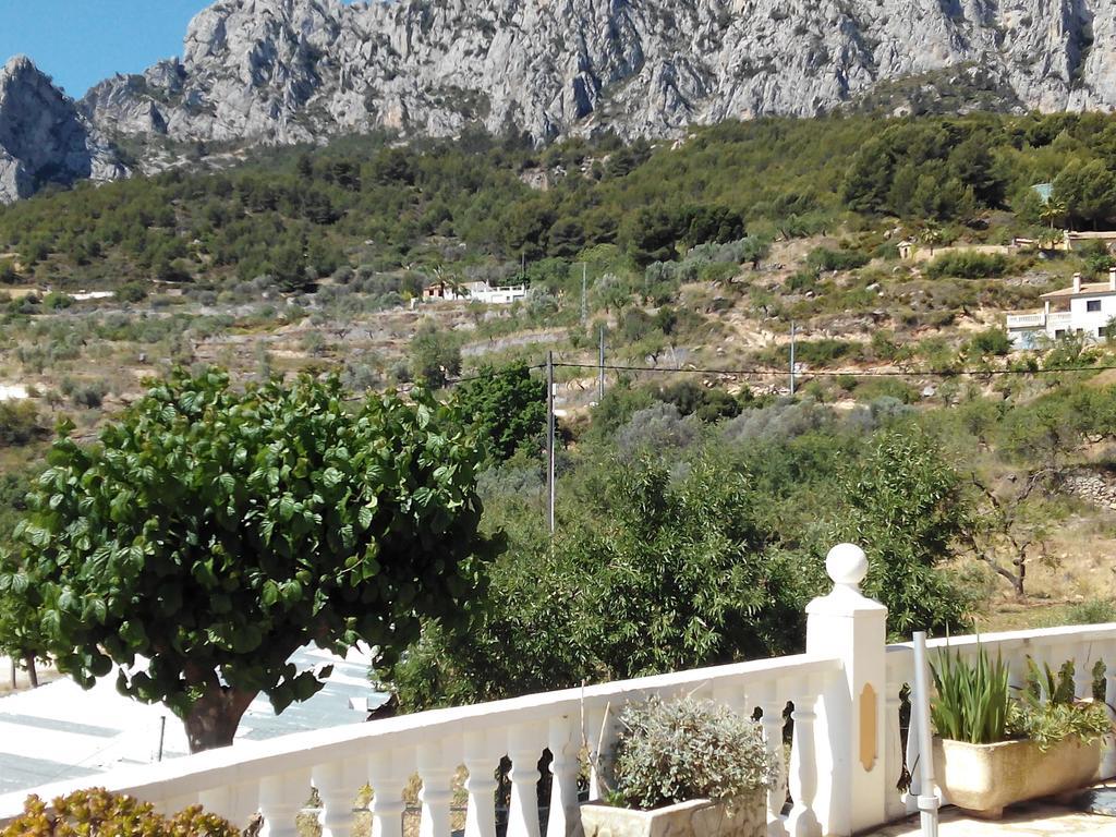 Rincon De Pepe Vandrarhem El Castell de Guadalest Exteriör bild